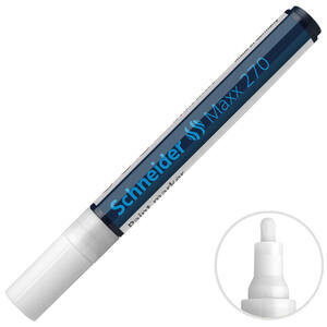 Schneider 270 Maxx Boya Marker Kalem Beyaz