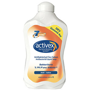 Activex Aktif Anti Bakteriyel Sıvı Sabun 1.5 LT buyuk 1
