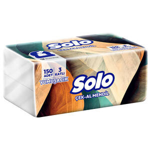 Solo Çek-Al Peçete 150 Yaprak