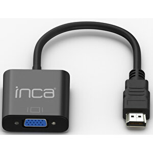 Inca Ihtv-7ts HDMI To VGA Çevirici Jaklı Siyah buyuk 4