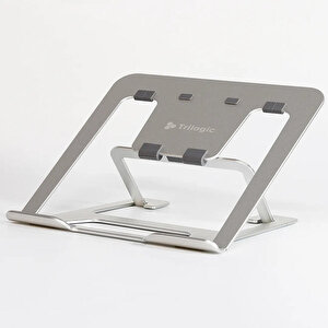 Trilogic Ladder TS404 14" Ayarlanabilir Alüminyum Notebook Standı - Gri buyuk 2