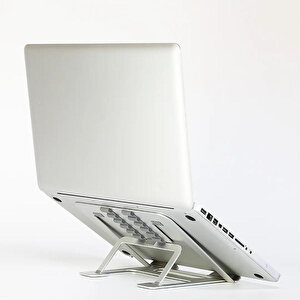Trilogic Ladder TS404 14" Ayarlanabilir Alüminyum Notebook Standı - Gri buyuk 5