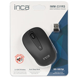 Inca IWM-331RS Silent Wireless Mouse Sessiz Mouse buyuk 7