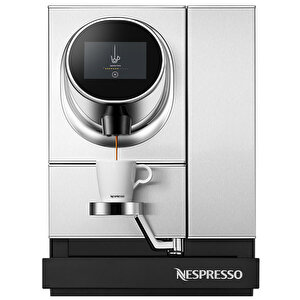 Nespresso Momento 100 Kahve Makinesi Gümüş buyuk 1