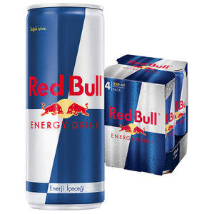 Red Bull Enerji İçeceği 250ml 4'lü