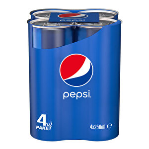 Pepsi Kola Kutu 4x250 ml buyuk 3
