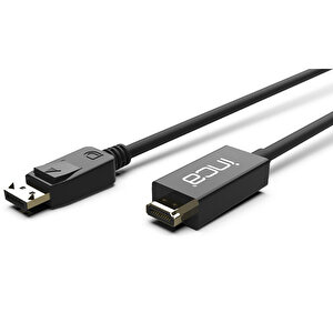 Inca IDPH-18T Display Port To HDMI 1.8 Metre Kablo Siyah buyuk 4