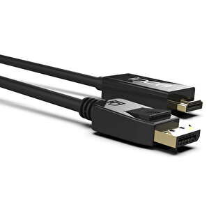 Inca IDPH-18T Display Port To HDMI 1.8 Metre Kablo Siyah buyuk 7