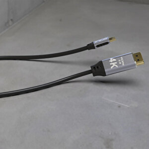 Inca ITCH-02TX Type-C To HDMI 4K Altın Uçlu Kablo 2 Metre buyuk 9