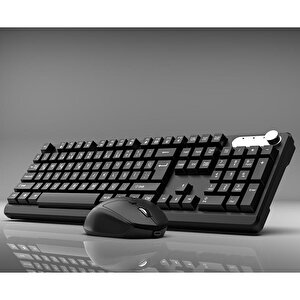 Inca Iws-549u Şarj Edilebilir Silent Kablosuz Multimedia Klavye & Mouse Set buyuk 6