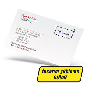 Kartvizit - Kendi Tasarımını Yükle (100 Adet)