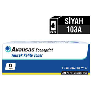 Avansas Econoprint HP W1103A Siyah Muadil Toner 103A