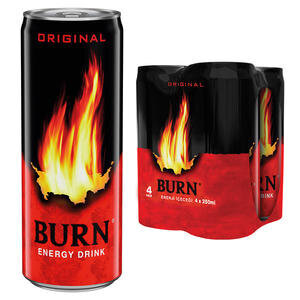 Burn Enerji İçeceği 250ml 4'lü
