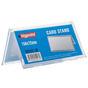 Bigpoint Kart Standı Çift Taraflı 150 mm x 72 mm buyuk 1
