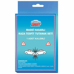 Autokit Kaza Tespit Tutanağı FA1-999