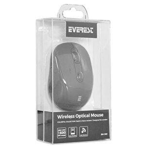 Everest SM-300 Kablosuz Optik Mouse - Siyah buyuk 5