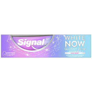 Signal White Now Glossy Shine Diş Macunu 75 ml buyuk 1