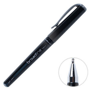 Scrikss Broadline Jel İmza Kalemi 1.0 mm Siyah