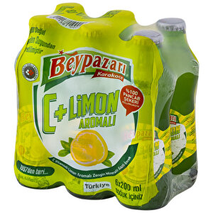 Beypazarı Vitaminli Meyveli Maden Suyu C+ Limon Maden Suyu 200 ml. 6'lı Paket buyuk 3