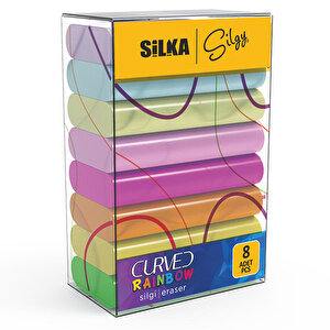 Silka Silgy Curved Rainbow 8 Renk buyuk 1