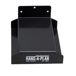 Arnos Hang-A-Plan Wall Rack 5 Binder Capacity