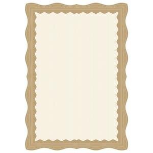 Computer Craft A4 Certificate Paper 90 gsm Bronze Wave Pack of 30