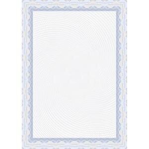 Decadry A4 Certificate Paper 115 gsm Blue Pack of 25