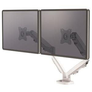 Fellowes Eppa™ Dual Monitor Arm White