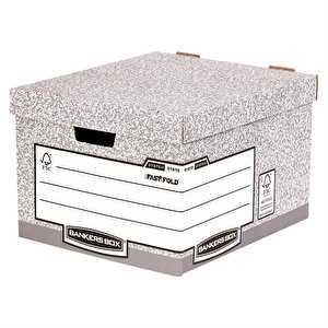 Fellowes System Large Box Grey PK10