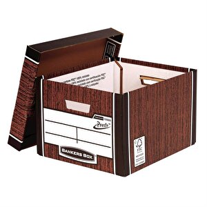 Fellowes Premium 725 Box Woodgrain PK10