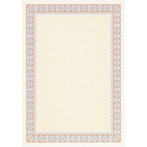 Decadry A4 Certificate Paper 115 gsm Orange/Blue Pack of 25