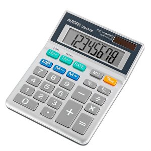 Aurora DB-453B 8-Digit Desk Calculator