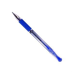 uni-ball Signo Gel Grip UM-151S Rollerball Pen 0.7 mm Tip 0.4 mm Line Blue Pack of 12