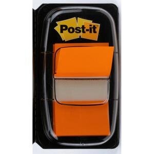 Post-it Index Flags 25 mm x 43.2 mm Medium Orange 50 Tabs