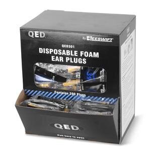QED Foam Disposable Ear Plugs Pack of 200