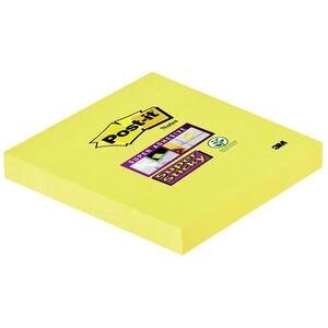 Post-it® Super Sticky Notes 76 x 76 mm Ultra Yellow 90 Sheets Pack of 12