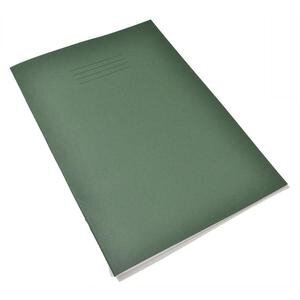 Rhino A4+ Exercise Book Ruled 80 pages Dark Green Pack of 50