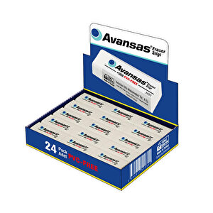 Avansas WHT Eraser Pack of 24