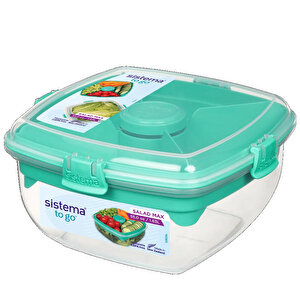 Sistema Salad Max To Go Clear Coloured