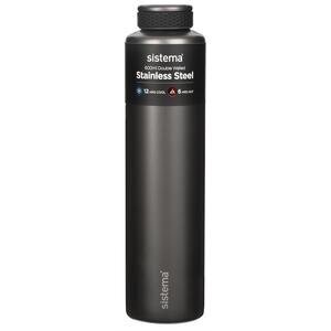 Sistema® Stainless Steel Bottle 600 ml