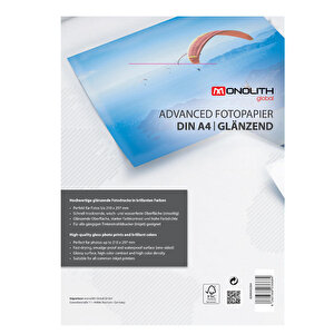 Adv PP Lam Pouch A4 glossy for inkjet