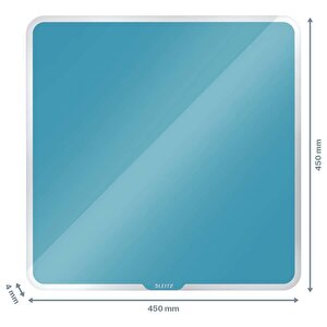 Leitz Cosy Mag Glass WB 45x45cm CalmBlue