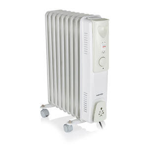 2000W Oil Filled Radiator White