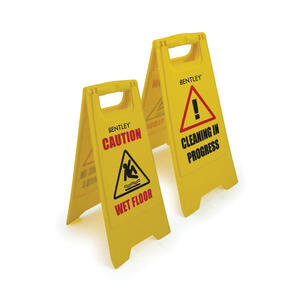 Bentley A-Frame Caution Sign