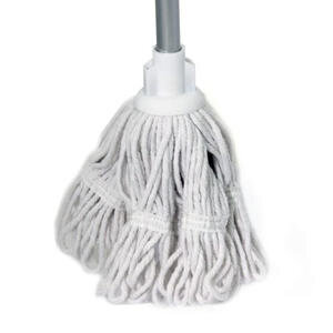 Bentley Mini (350mm diameter) Blended Cotton Mop with White Banding & Cap