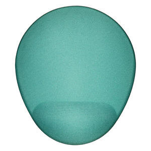 Intech Oval Mouse Mat With Wrist Support Turquoise