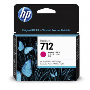 HP 712 Magenta Standard Capacity Ink Cartridge 29ml 3ED68A