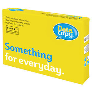 Data Copy Everyday A4 Copy Paper 80gsm Ream of 500 Sheets