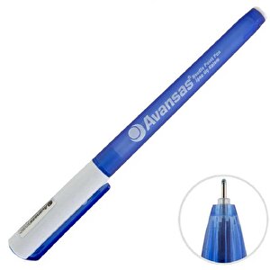 Avansas 988 Needle Point Pen 0.5 Blue buyuk 1