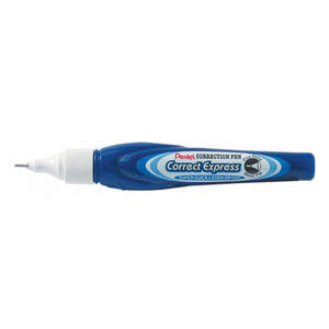 Pentel Correct Express Correction Pen 7ml White (Pack of 12)